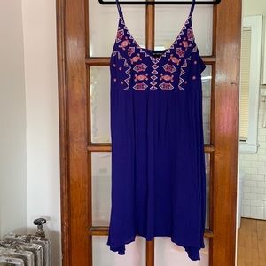 My Michelle vibrant tribal design gauze dress size XL